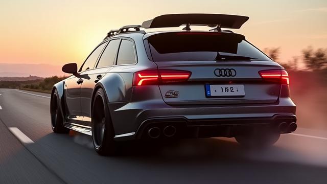 Audi RS6 with AWE Tuning Exhaust